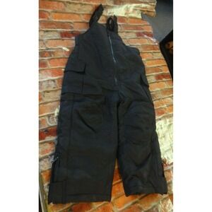 Okie Dokie 2T childs kids black cold weather snow polyester overalls jumpsuit